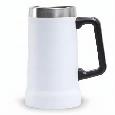 Imagem de Caneca Térmica Inox 710ml Parede Dupla  Mantém 6h Quente e 12h Gelado 