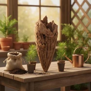 Imagem de Nó de Pinho (Araucária) - Pequeno - Ideal para Orquídeas - Orquidário