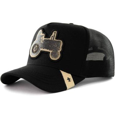Imagem de Boné Sacudido`s Trator - Preto