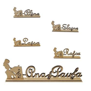 Imagem de Placa Decorativa Nome Organista Órgão Ccb Personalizado 3D - PADACESSO