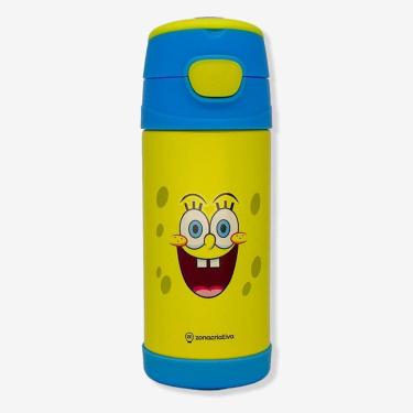 Imagem de Garrafa Termica Bob Esponja Top Handle 350ML ZonaCriativa - Zona Criativ