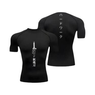 Imagem de Camiseta De Compressão Para Academia, Roupa Esportiva Anime Fushiguro 