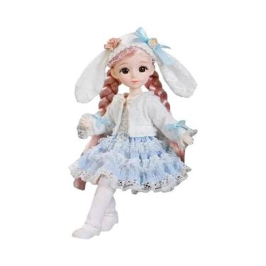Imagem de Bonecas Articuladas Para Meninas, 30cm, 16 Olhos 3D, Brinquedos Para V