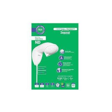 Imagem de Ducha zagonel nd eletrônica, Branco