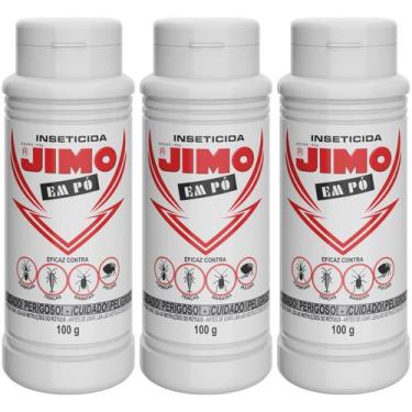 Imagem de KIT 3 Inseticida em Pó 100g - JIMO