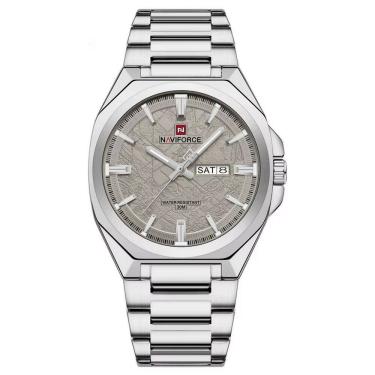 Imagem de Relógio de Quartzo Masculino de Aço Inoxidável 3ATM  Prova d`Água Minimalista