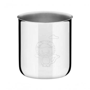 Imagem de Copo Infantil Tramontina Baby Friends 340ml Em Aço Inox