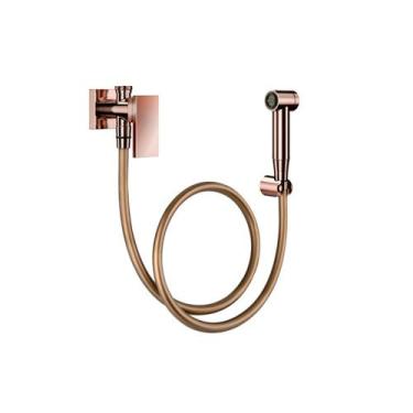 Imagem de Ducha Higienica Com Registro E Derivacao New Edge Cobre Polido - Docol