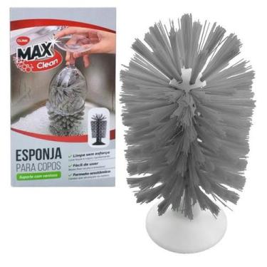 Imagem de Esponja para copos max clean suporte