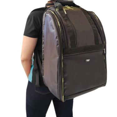 Imagem de Mochila Masculina Protege Raquetes Esporte de Areia Viagem Torneio Cam
