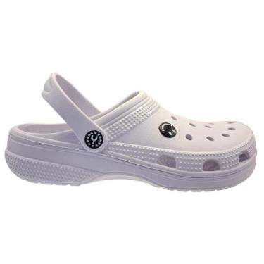 Imagem de Babuche Feminina Yvate Clog Smile Cor:BrancoTamanho:38, Branco, 38