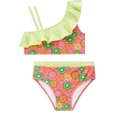 Imagem de Biquini Infantil Malha Dry com Proteção Uv 50+ Top E Calcinha Sol Trop