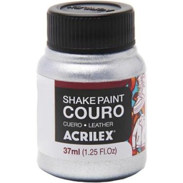 Imagem de Tinta p/ Couro Shake Paint - Acrilex - PRATA