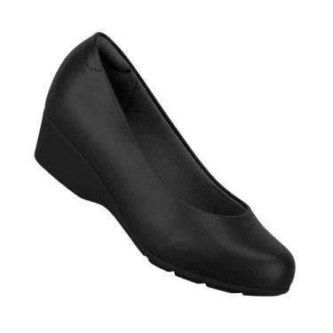 Imagem de Sapato modare 7014.200 anabela floather feminino -, Preto, 37