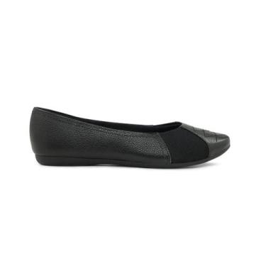 Imagem de Sapatilha Feminina Joanete Usaflex Couro Conforto AD0710006, 35