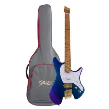 Imagem de Guitarra Seizi Koi Headless Chameleon