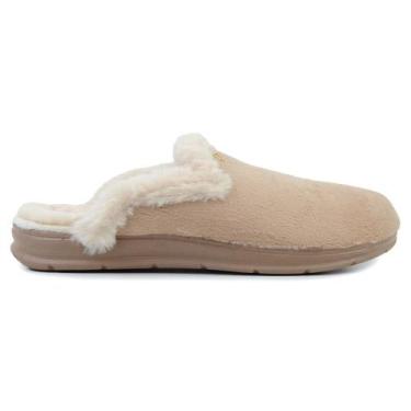 Imagem de Pantufa Feminina Pegada Atoalhada Bege - 2660, Bege, 36