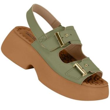 Imagem de Sandalia Modare 7210.208 Feminina, Verde, 34