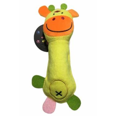 Imagem de Brinquedo de pelúcia Pet Girafa para cães e gatos - Pet Ninho