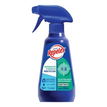Imagem de Inseticida repelente repelex spray 280ml mosquitos e moscas