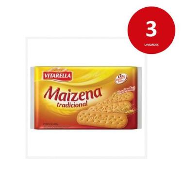 Imagem de Kit c/3 VITARELLA 400G MAIZENA TRADICIONAL