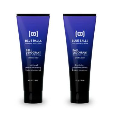 Imagem de Desodorante Íntimo em Bola Blue Balls Sabor Original 120 ml Kit com 2