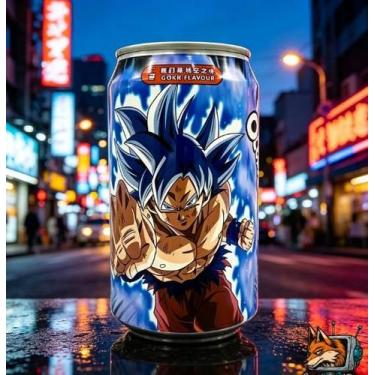 Imagem de Refrigerante Dragon Ball Goku Ultra Instinto - 330ml Sabor Cidra Ocean