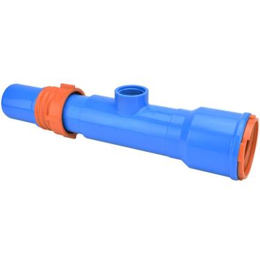 Imagem de Saída Aspersor 10800 Err 3x1.1-2 para Irrigação com 3 Pontos Branca Amanco