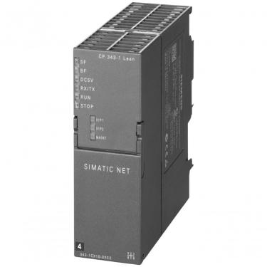 Imagem de Módulo de Comunicação Siemens CP343-1 LEAN IE TCP-IP UDP para SIMATIC S7-300 com Conexão Ethernet Industrial e PROFINET