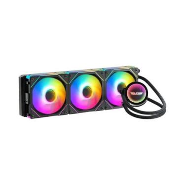 Imagem de Cooler De Água ARGB TEUCER De 240mm 360mm Com Ventilador JM-1, Sistema