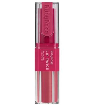 Imagem de Batom Duo Ruby Rose Lip Twice, LT120 HB-L6101-12