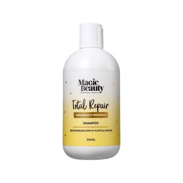 Imagem de Shampoo de Reconstrucao Efeito Plastica Capilar Total Repair Magic Beauty 300 Ml