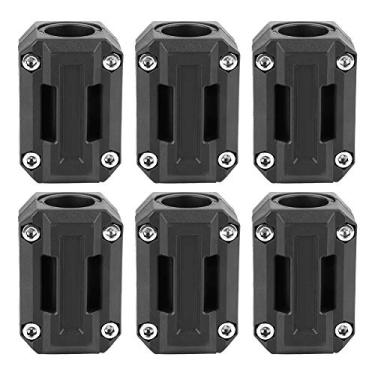 Imagem de Protetores de barra de colisão, 3 pares de blocos decorativos universais para para-choques de motocicleta protetor de motor de motocicleta proteção de bloco decorativo decoração 22/25/28 mm adequado para R1200GS R1150GS