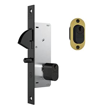 Imagem de Fechadura Perfil Porta Correr Oxidada Externa 940