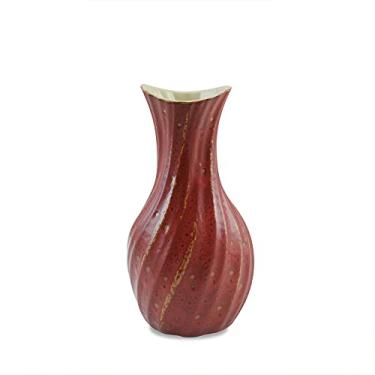 Imagem de Ceraflame Vaso de Cerâmica Gode 22,5cm Vermelho Reagente - Decor