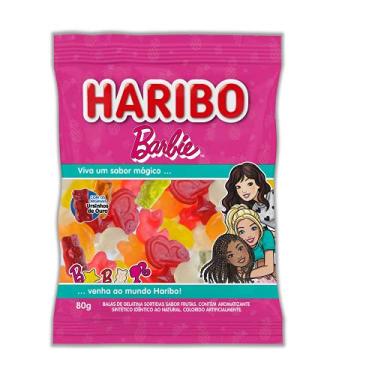 Imagem de HARIBO Bala de Gelatina Barbie Frutas Sortidas 80G