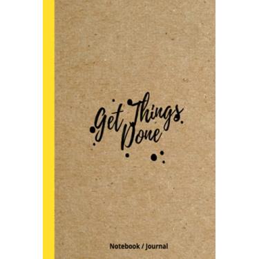 Imagem de Get Things Done 6x9 100 Pages Brown
