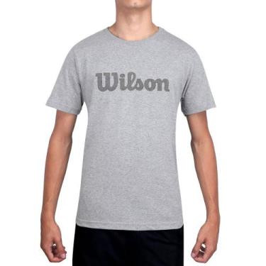 Imagem de Camiseta Wilson 2 Cinza Mescla