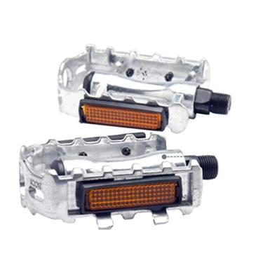 Imagem de 1 Par Acessórios De Pedal Apoio Para Os Pés Da Bicicleta Pedal De Bicicleta Mtb Pedal De Bicicleta De Metal Pedais De Bicicleta Pedal Plataforma Pedais De Encaixe Clip Adulto Bmx