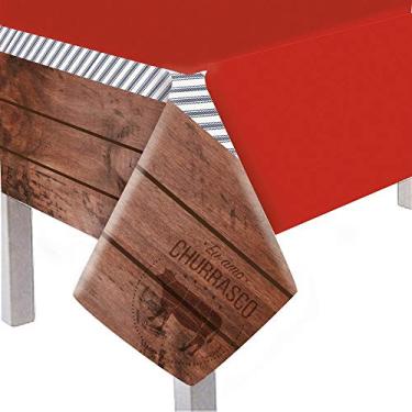 Imagem de Toalha De Mesa Principal Churrasco 118X180Cm Dec. Festas