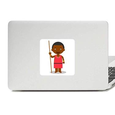 Imagem de Adesivo preto Wild Kenya desenho animado vinil paster laptop decoração PC