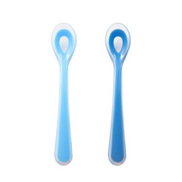 Imagem de KaBaby Kit Com 2 Colheres De Silicone Kababy Azul
