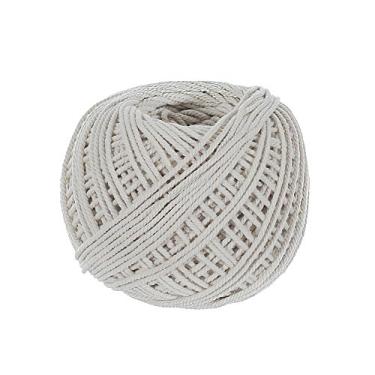 Imagem de Carretéis de corda de algodão – 2 mm de diâmetro e 50 metros de comprimento – para artesanato DIY – Macramé feito à mão, Marfim, 1