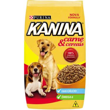 Imagem de Ração Seca Nestlé Purina Kanina Carne e Cereais para Cães Adultos - 15 Kg