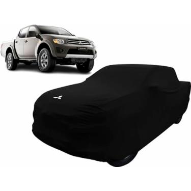 Imagem de Capa Para Camionete Mitsubishi L 200 Triton 2013 Anti Risco (Preto)