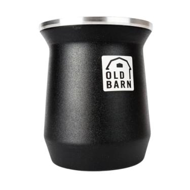 Imagem de Copo Cuia Térmica Parede Dupla De Alumínio Tereré Chimarrão 300ml Old Barn Cor: Preto