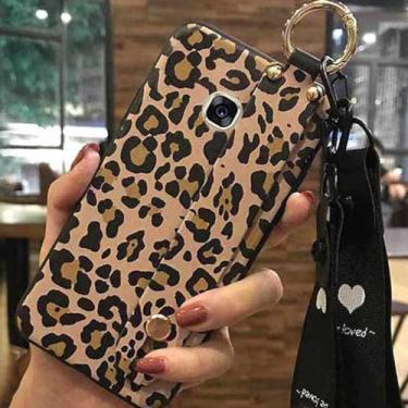Imagem de Capa de telefone traseira de silicone em gel TPU com estampa de leopardo sexy para Samsung Galaxy All Series (Galaxy A5 2017)
