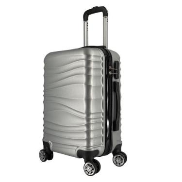 Imagem de Mala de Viagem Média Eagle 65x42x26 Em Abs C/ Rodinhas 360 AS67, MÉDIA