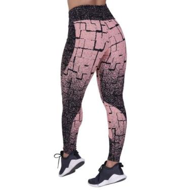 Imagem de Legging Fitness Feminina Recortes Degrade Cós Transpassado Orbis - Orb