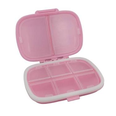 Imagem de Porta Comprimidos Semanal Caixinha de Remédio Organizador de Medicamen